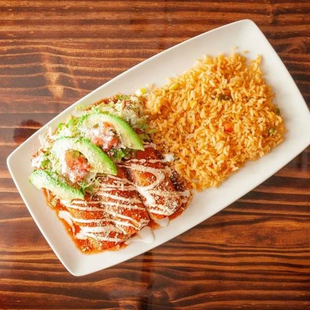 Enchiladas Mexicanas.